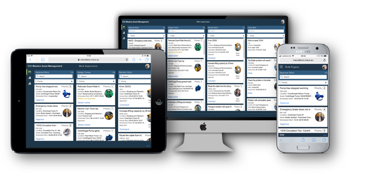 Responsive work centers